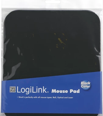 Podkładka piankowa pod mysz LogiLink, 250x220x3mm, czarny