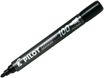 Marker permanentny Pilot, SCA 100, okrągła, 4.5mm, czarny