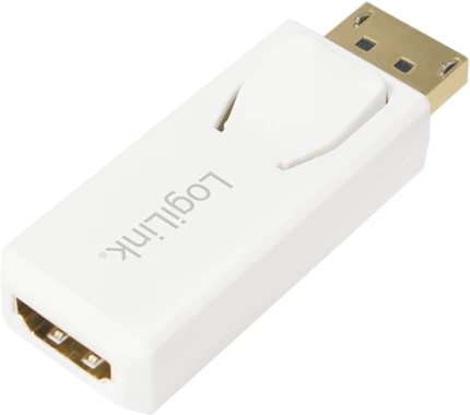 Adapter DisplayPort do HDMI 1.4 LogiLink, biały