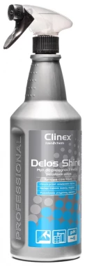 Płyn do pielęgnacji mebli Clinex Delos Shine, z rozpylaczem, 1l