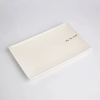 Półmisek prostokątny Altom Design Regular, 31cm, porcelana, kremowy