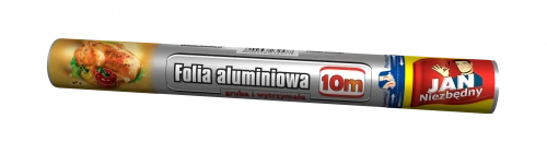 Folia aluminiowa Jan Niezbędny, rolka, 10m