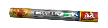 Folia aluminiowa Jan Niezbędny, rolka, 50m