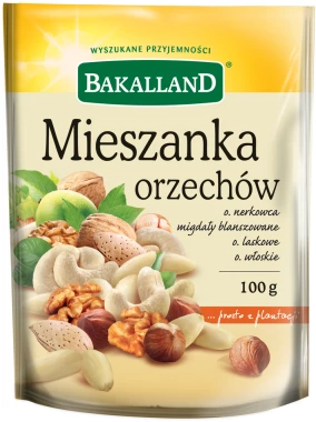 Mieszanka orzechów Bakalland, 100g