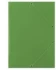 Teczka kartonowa z narożną gumką Donau, A4, 3-skrzydłowa, 400g/m2, zielony