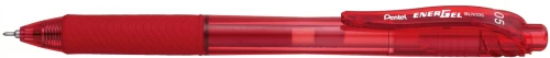 Pióro kulkowe automatyczne Pentel Energel BLN105, 0.5mm, czerwony