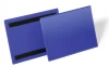 Kieszeń magnetyczna magazynowa Durable na etykiety, 150x67mm, 50 sztuk, niebieski