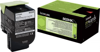 Toner Lexmark 802HK (80C2HK0), 4000 stron, black (czarny)