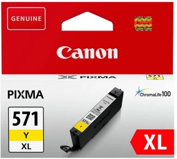 Tusz Canon CLI571Y XL (0334C001), 11ml, yellow (żółty)