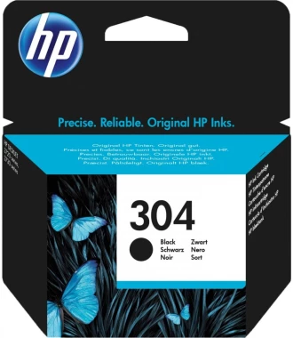 Tusz HP 304 (N9K06AE), 120 stron, black (czarny)