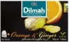 Herbata czarna aromatyzowana w torebkach Dilmah, Pomarańcza i Imbir, 20 sztuk x 1.5g