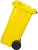 Pojemnik na odpady Contenur, 120l, żółty