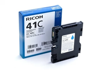 Tusz Ricoh GC-41C (405762), 2200 stron, cyan (błękitny)