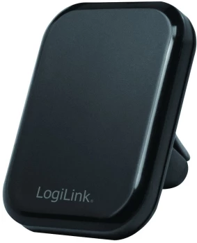 Uchwyt samochodowy LogiLink, Air Vent Mount, magnetyczny, na telefon, czarny