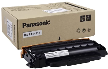 Toner Panasonic (KX-FAT431X), 6000 stron, black (czarny)
