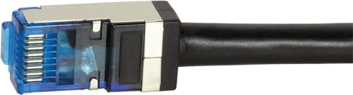 Kabel sieciowy LogiLink CAT.6A S/FTP PVC + PE, 1 m, czarny