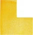 Naklejka podłogowa/znacznik Durable, kształt litery "L", 10 sztuk, żółty
