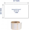 Etykiety uniwersalne usuwalne Avery Zweckform, w rolce, do drukarek termicznych Dymo TM, 1000 etykiet/1 rolka, 32x57mm, 1 rolka, biały