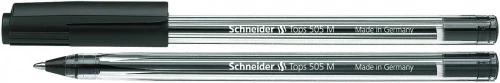 Długopis Schneider TOPS 505, M, czarny