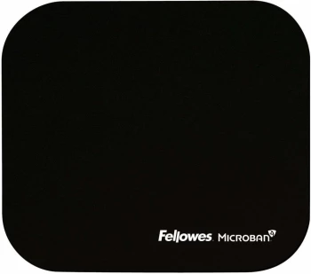 Podkładka pod mysz Fellowes Microban, 234x3x200mm, czarny
