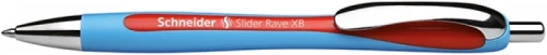 Długopis automatyczny Schneider Slider Rave, 1.4mm, czerwony