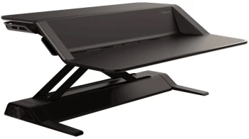 Stanowisko do pracy Fellowes Sit-Stand Lotus™, czarny