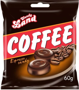 Karmelki Coffee Jedność, kawowy, 60g