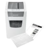Niszczarka Leitz IQ Home Office Slim P4, konfetti 4x28mm, 10 kartek, P-4 DIN, biały
