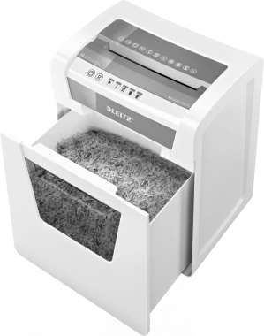 Niszczarka Leitz IQ Office P4, konfetti 4x40mm, do 15 kartek, P-4 DIN, biały