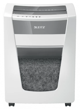 Niszczarka Leitz IQ Office Pro P6+, supermikrościnek 1x5mm, 5 kartek, P-6 DIN, biały