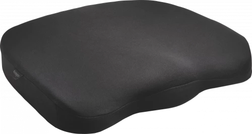 Poduszka na krzesło Kensington, ergonomiczna, czarny