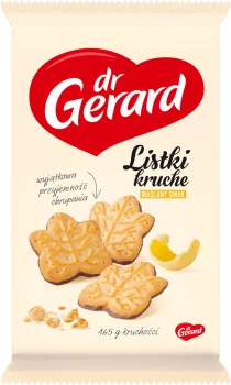 Ciastka Dr Gerard listki, kruche, maślany, 165g