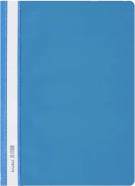 Skoroszyt plastikowy Biurfol, twardy, A4, jasnoniebieski