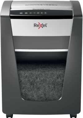 Niszczarka Rexel Momentum X420, konfetti 4x40mm, 20 kartek, P-4 DIN, czarny