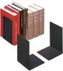 Podpórki do książek Durable, rozmiar L, 2 sztuki, czarny