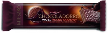 Wafel Mieszko Chocoladorro, kakaowy, 34g, 35 sztuk