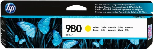 Tusz HP 980 (D8J09A), 6600 stron, yellow (żółty)
