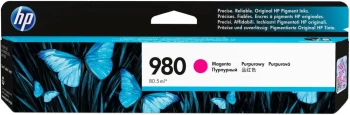 Tusz HP 980 (D8J08A), 6600 stron, magenta (purpurowy)