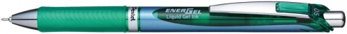 Pióro kulkowe automatyczne Pentel, EnerGel BLN-75, 0.5mm, zielony