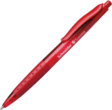 Długopis automatyczny Schneider Suprimo, M, czerwony