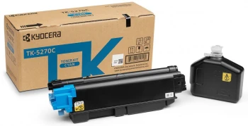 Toner Kyocera (TK-5270C), 6000 stron, cyan (błękitny)