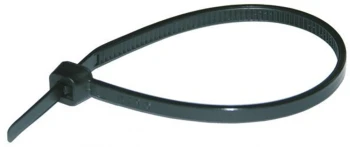 Opaska zaciskowa Trytytka Erko, 7.6x360mm, 100 sztuk, czarny