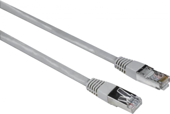 Kabel sieciowy CAT5e STP RJ45 Hama, 20m, szary