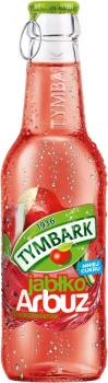 Napój  jabłko-arbuz Tymbark, butelka szklana, 0,25l, 24 sztuki
