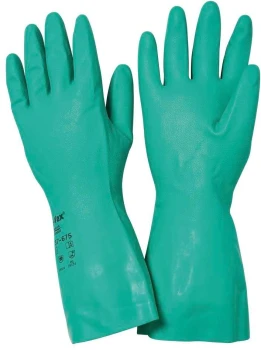Rękawice nitrylowe Ansell Solvex 37-675, rozmiar 11, zielony (c)