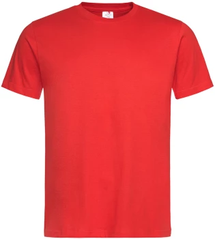 T-shirt Stedman ST2000, męski, 155g, rozmiar M, czerwony