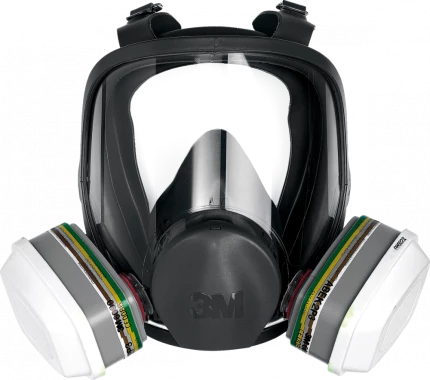 Maska ochronna 3M MAS-F-6000, całotwarzowa, rozmiar M (c)