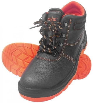 Buty bezpieczne Reis Bryesk -T-SB, rozmiar 42, czarno-pomarańczowy