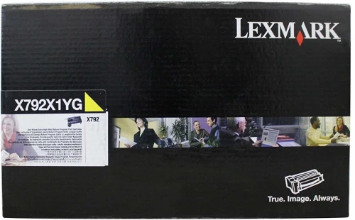 Toner Lexmark (X792X1YG), 20000 stron, yellow (żółty)