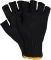 Rękawice ocieplane Reis RDZOB-FIN, bez palców, rozmiar 10, czarny